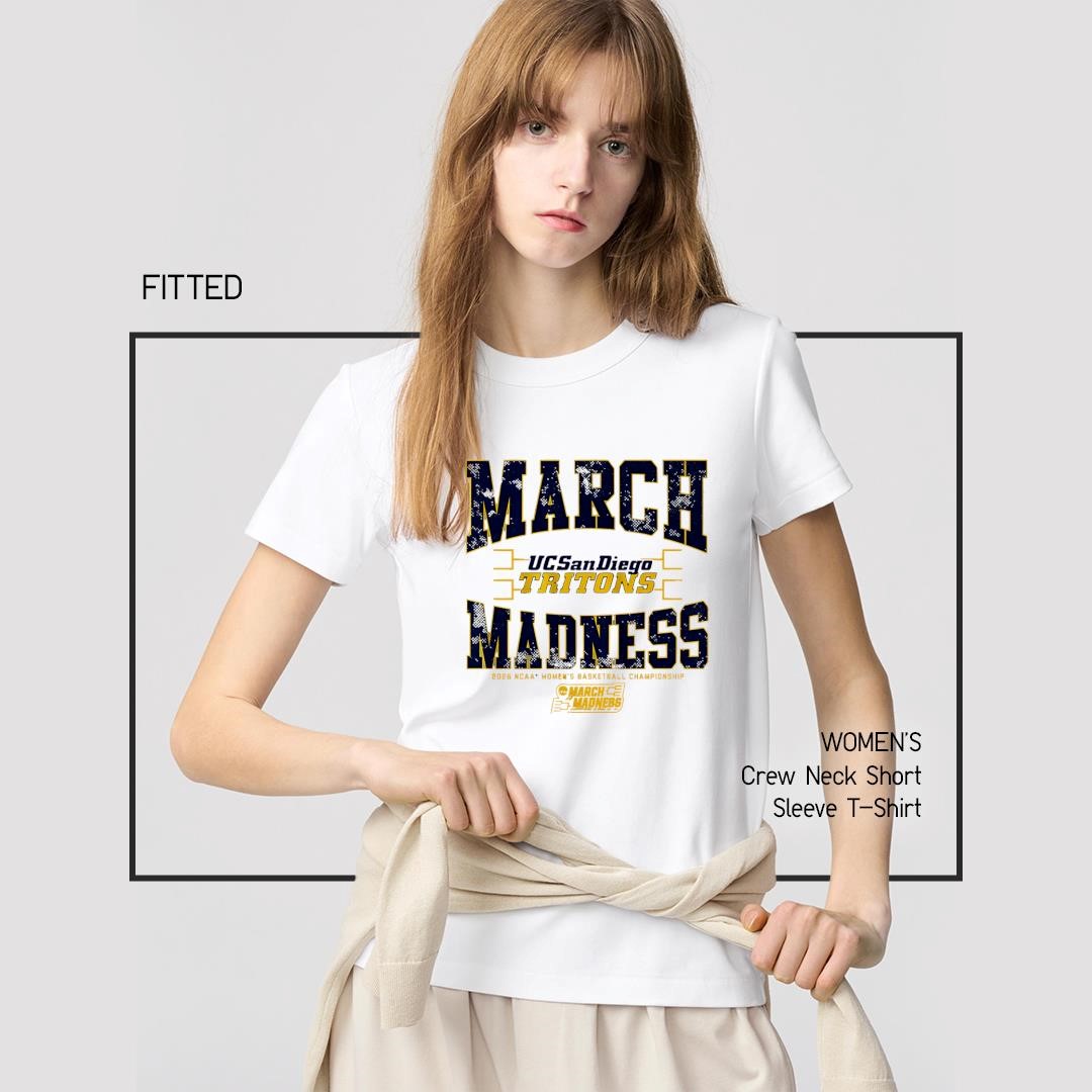 Premium Uc San Diego Tritons Wbb 2026 March Madness 2026 Ncaa Women's Basketball Championship women's-shirt