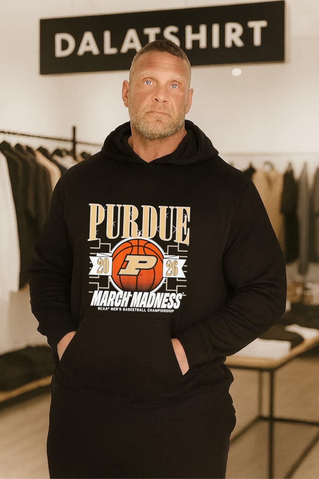 Purdue Boilermakers MBB 2026 March Madness Ncaa Men's Basketball Championship hoodie