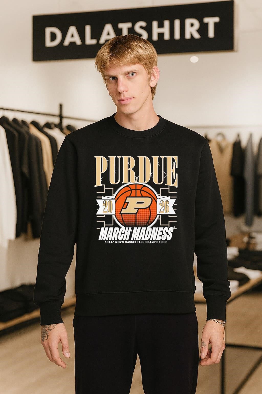 Purdue Boilermakers MBB 2026 March Madness Ncaa Men's Basketball Championship sweater