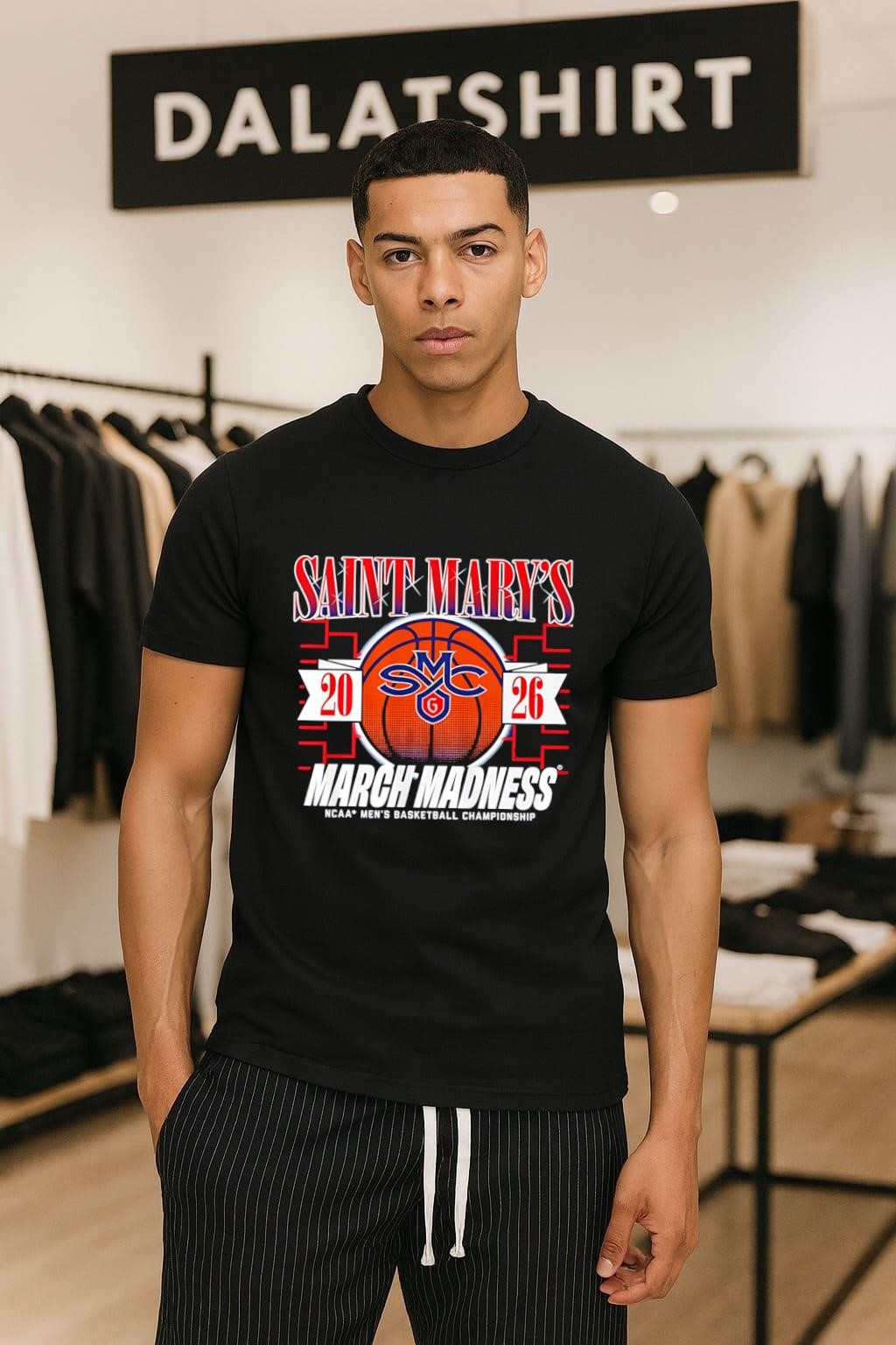 Saint Mary's Gaels MBB 2026 March Madness Ncaa Men's Basketball Championship shirt