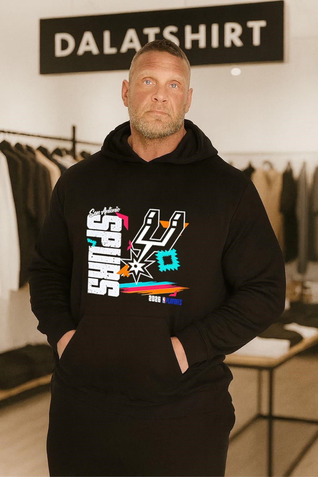 San Antonio Spurs 2026 NBA Playoffs hoodie