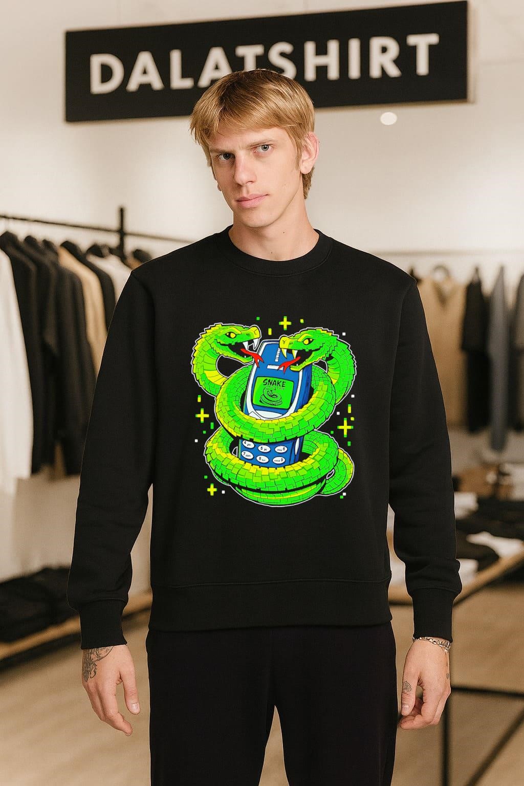 Snake Nokia 3310 sweater