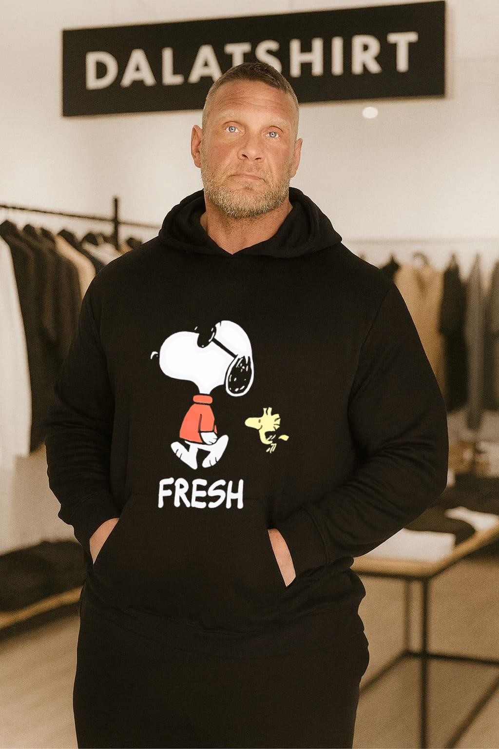 Snoopy Woodstock Fresh Sunglasses hoodie