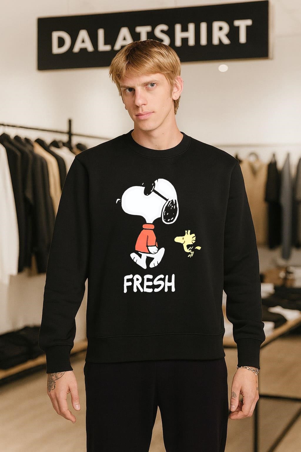 Snoopy Woodstock Fresh Sunglasses sweater