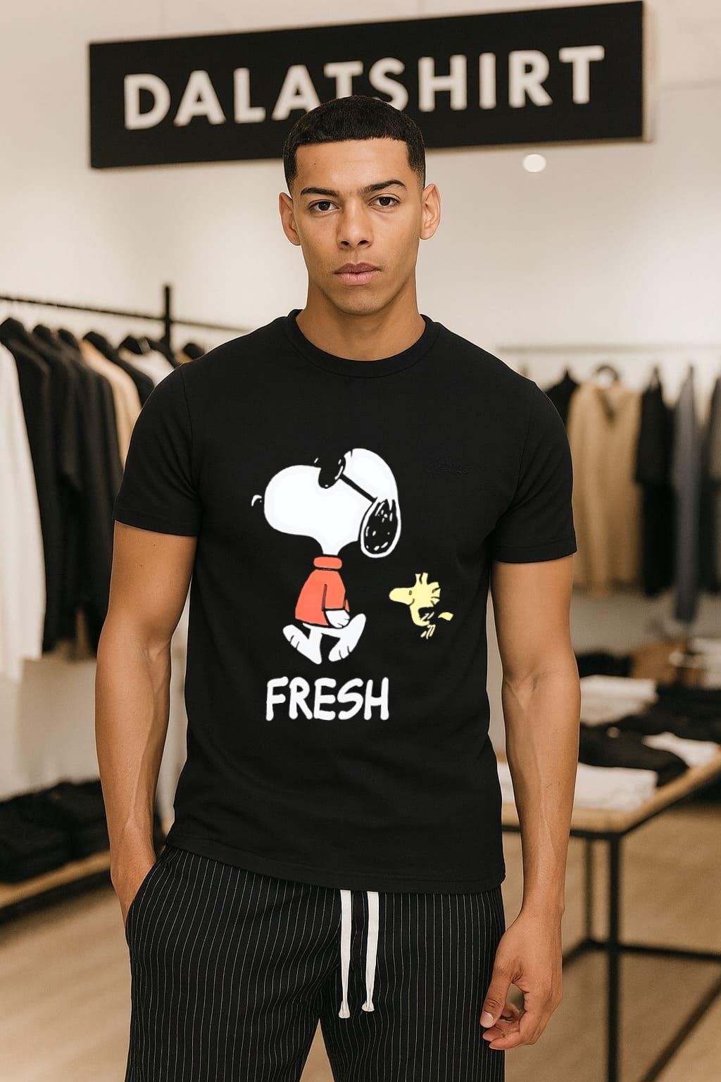 Snoopy Woodstock Fresh Sunglasses shirt