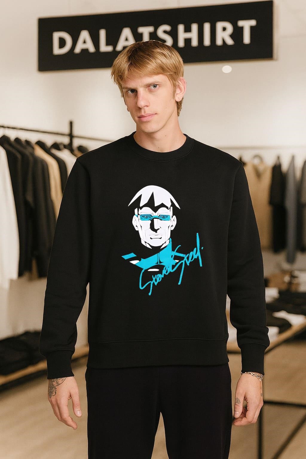 Steven Steel Steel Ball Run sweater