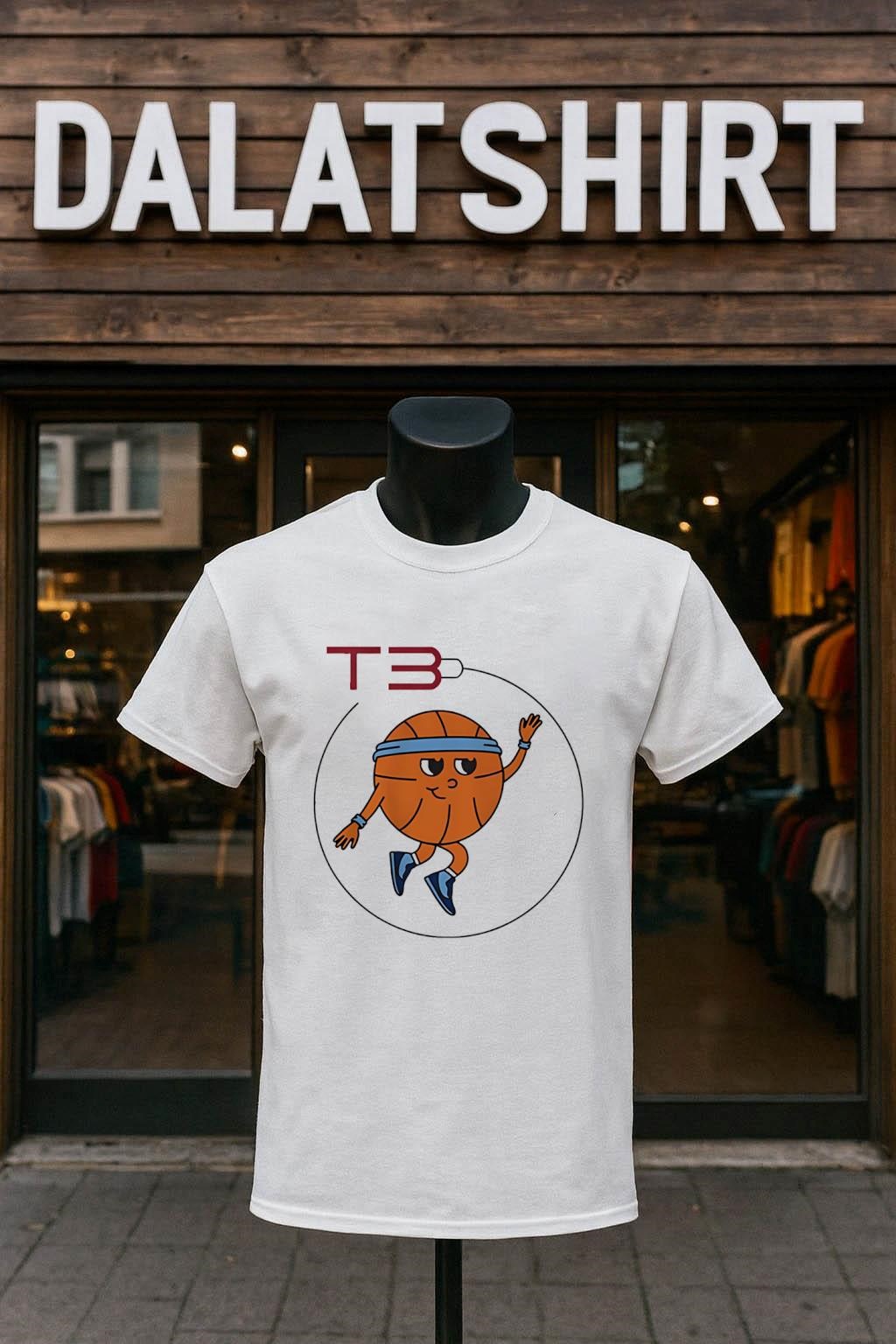 T3 Basketball Logo funny shirt