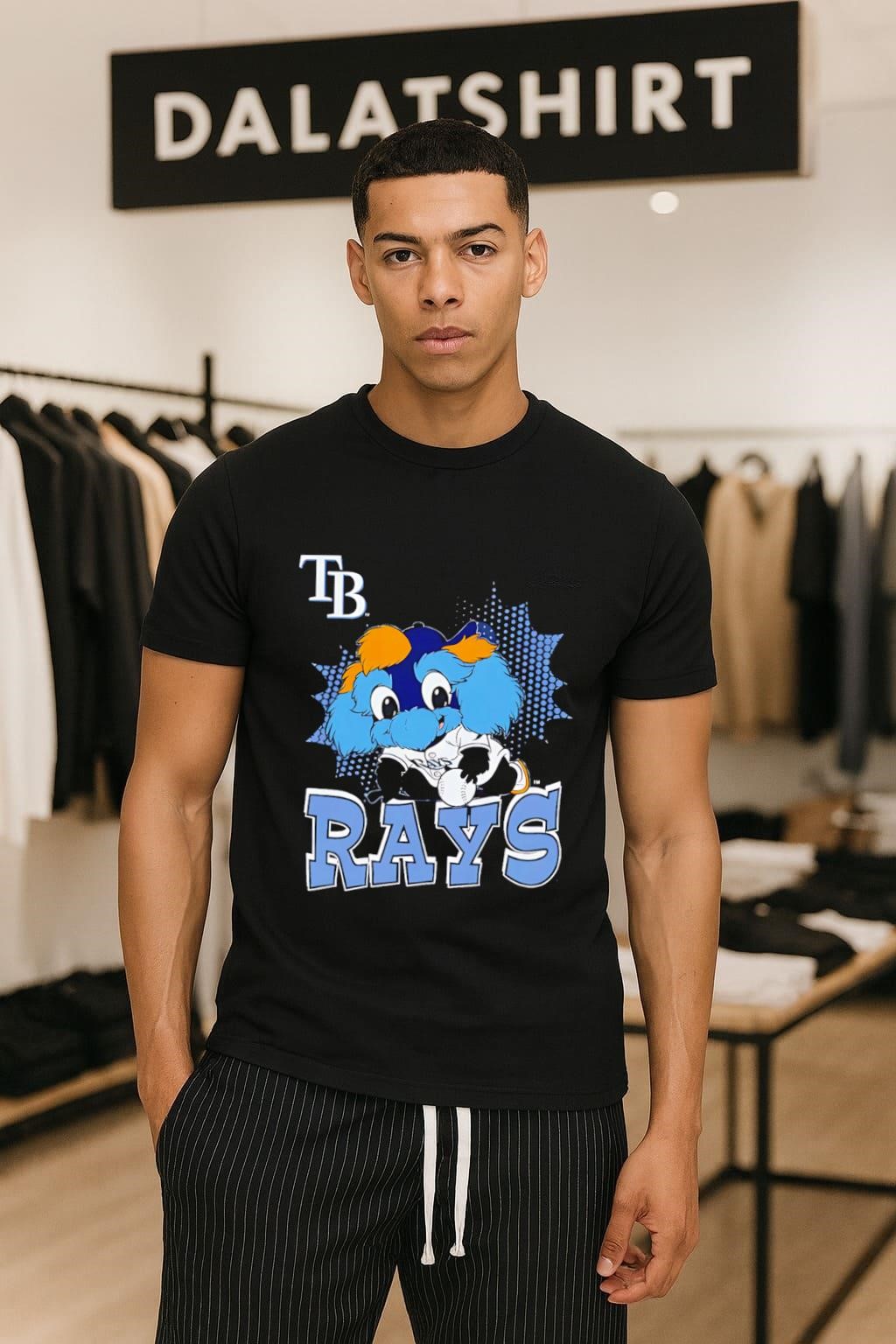 TB Rays Raymond Mascot Baseball shirt