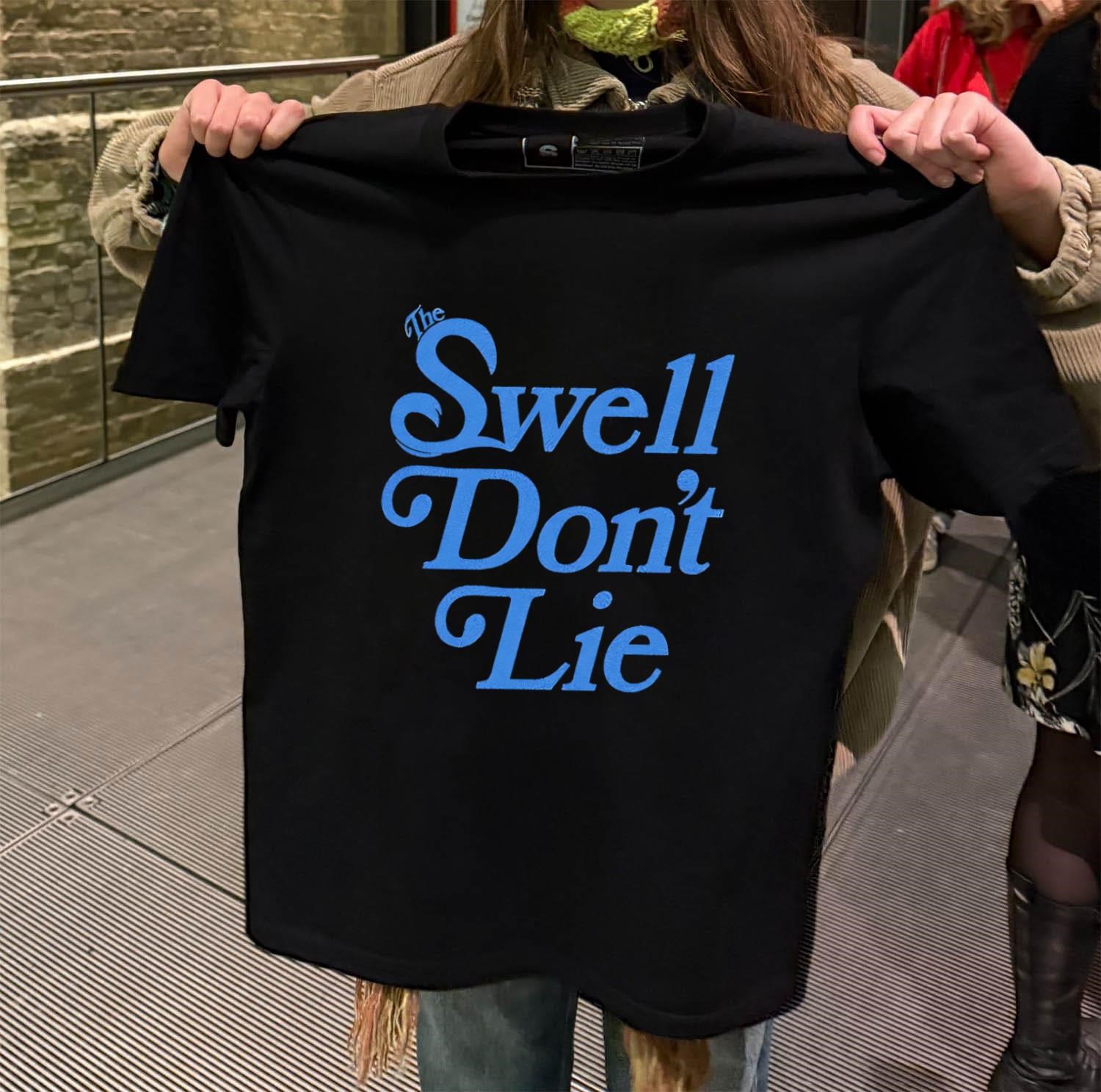 The Swell Don't Lie black-t-shirt