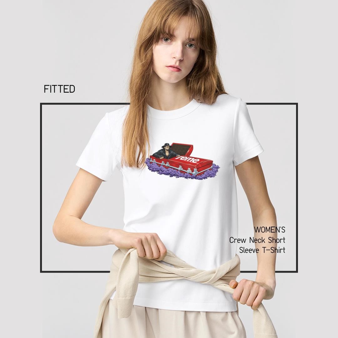 The Undertaker in Supreme Coffin women's-shirt