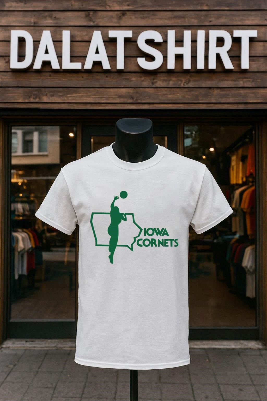 Top Iowa Cornets Women's Pro Basketball logo shirt