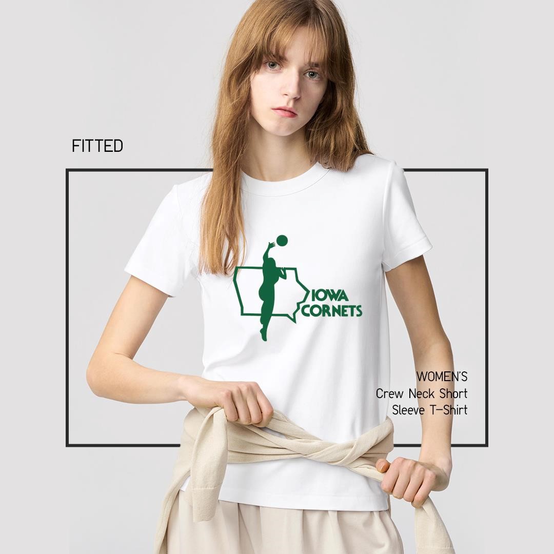 Top Iowa Cornets Women's Pro Basketball logo women's-shirt