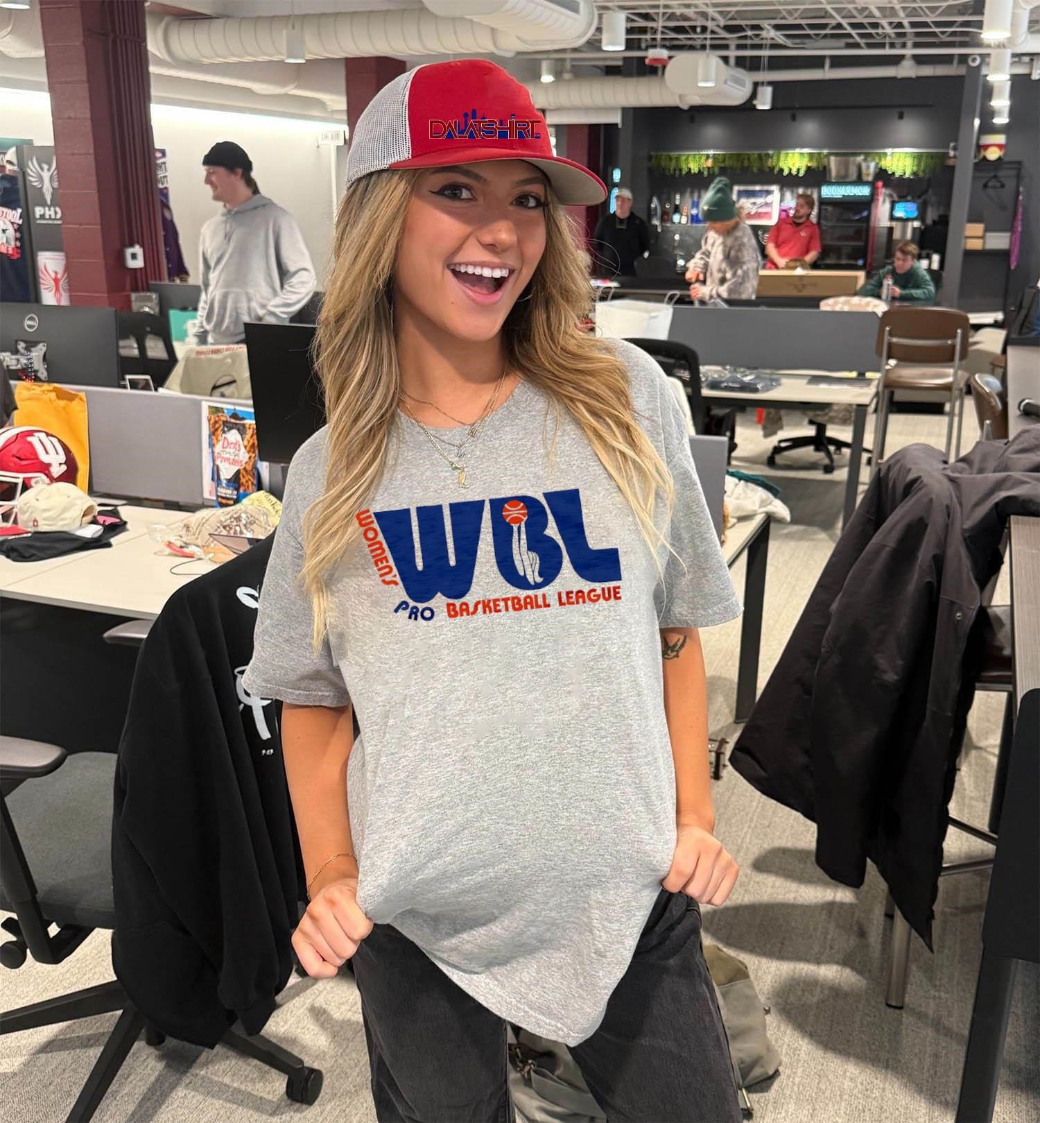 Top Women's Pro Basketball League Logo V-Neck-T-Shirt