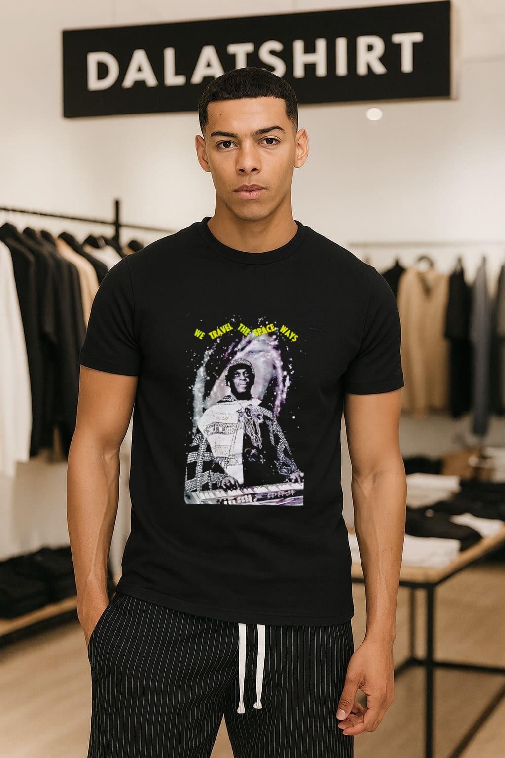 We Travel The Space Ways Sun Ra Piano shirt